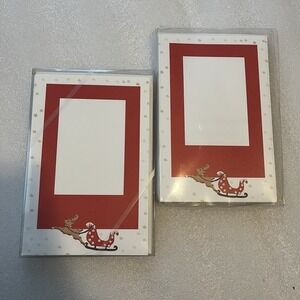 Four Seasons Christmas HolidayGreeting Photo Cards NIB Pack Of 2 - 10 Count Each